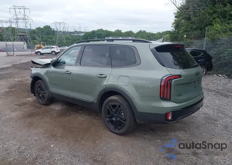 2025 Kia Telluride Ex X-Line из США, поврежденный, VIN 5XYP3DGC4SG636978